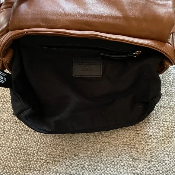 DUNE LONDON Woven Brown Leather Crossbody Bag - Picture 13 of 14